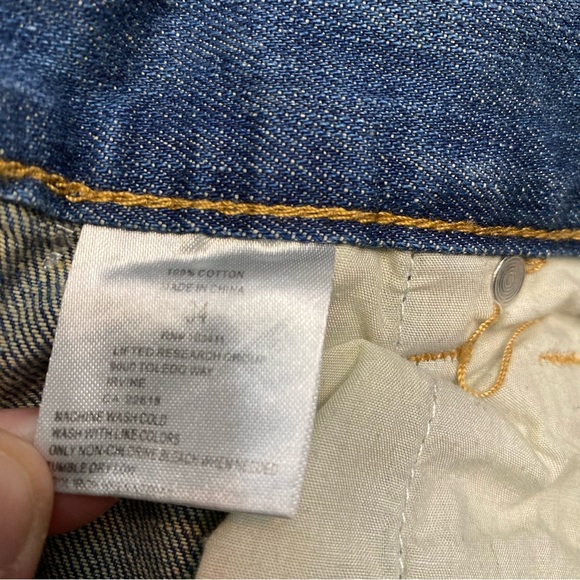 LRG denim jeans size 34/33 100% Cotton LRG lifted Research - Picture 16 of 16